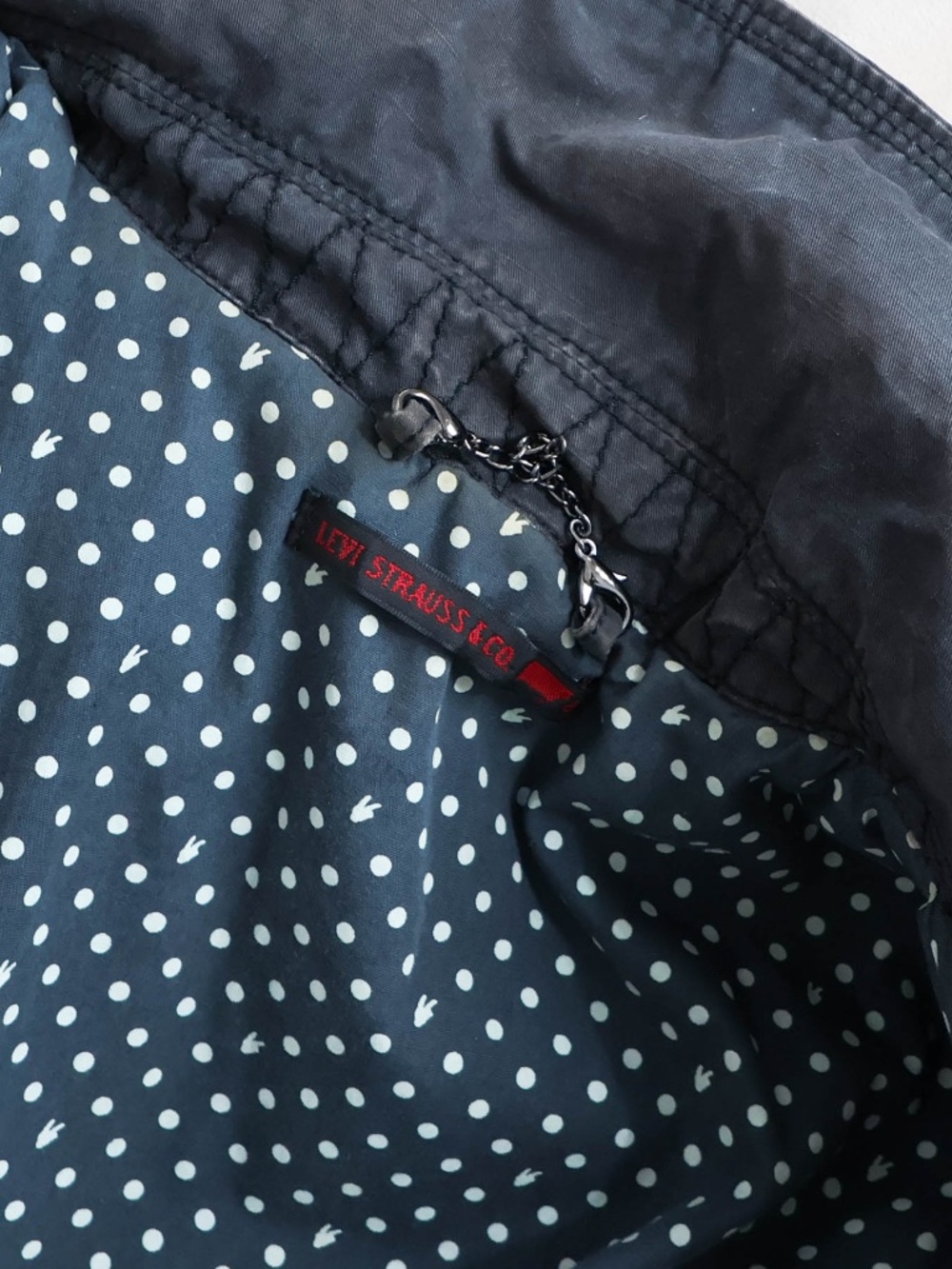 Rare Vintage Y2K Levi's Heavyweight Parka Naturally Sun Fading And Distressing - Picture 3 of 11